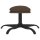vidaXL Fußhocker Braun 60x60x39 cm Stoff