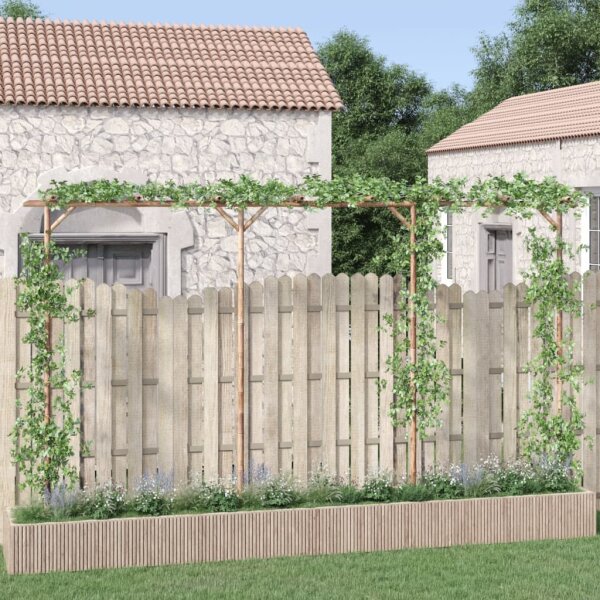 vidaXL Pergola Bambus 385x40x205 cm