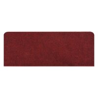 vidaXL Stufenmatten Selbstklebend 15 Stk. 65x28 cm Rot