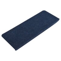 vidaXL Stufenmatten Selbstklebend 15 Stk. 65x28 cm Blau