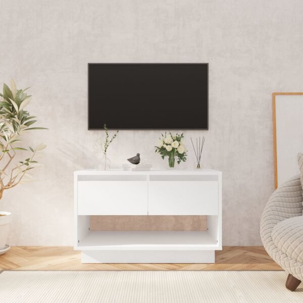 vidaXL TV-Schrank Wei&szlig; 70x41x44 cm Holzwerkstoff