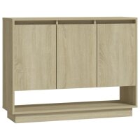 vidaXL Sideboard Sonoma-Eiche 97x31x75 cm Holzwerkstoff