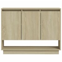 vidaXL Sideboard Sonoma-Eiche 97x31x75 cm Holzwerkstoff