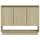 vidaXL Sideboard Sonoma-Eiche 97x31x75 cm Holzwerkstoff