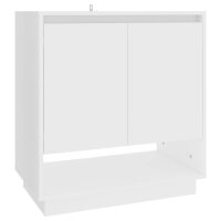 vidaXL Sideboard Wei&szlig; 70x41x75 cm Holzwerkstoff