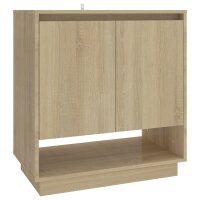 vidaXL Sideboard Sonoma-Eiche 70x41x75 cm Holzwerkstoff