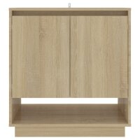 vidaXL Sideboard Sonoma-Eiche 70x41x75 cm Holzwerkstoff