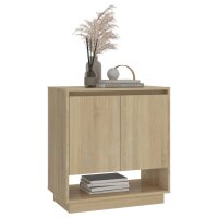 vidaXL Sideboard Sonoma-Eiche 70x41x75 cm Holzwerkstoff