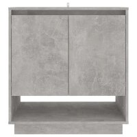 vidaXL Sideboard Betongrau 70x41x75 cm Holzwerkstoff