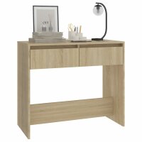 vidaXL Konsolentisch Sonoma-Eiche 89x41x76,5 cm Holzwerkstoff