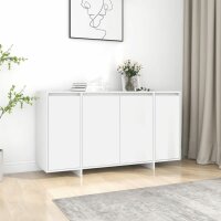 vidaXL Sideboard Weiß 135x41x75 cm Holzwerkstoff