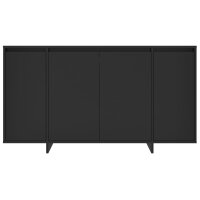 vidaXL Sideboard Schwarz 135x41x75 cm Holzwerkstoff