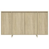 vidaXL Sideboard Sonoma-Eiche 135x41x75 cm Holzwerkstoff