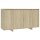 vidaXL Sideboard Sonoma-Eiche 135x41x75 cm Holzwerkstoff