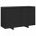 vidaXL Sideboard Schwarz 120x41x75 cm Holzwerkstoff