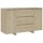 vidaXL Sideboard 3 Schubladen Sonoma-Eiche 120x41x75 cm Holzwerkstoff