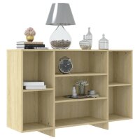 vidaXL Sideboard Sonoma-Eiche 120x30x75 cm Holzwerkstoff