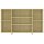 vidaXL Sideboard Sonoma-Eiche 120x30x75 cm Holzwerkstoff