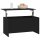 vidaXL Couchtisch Schwarz 102x55,5x52,5 cm Holzwerkstoff