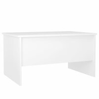 vidaXL Couchtisch Weiß 80x50x42,5 cm Holzwerkstoff