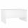 vidaXL Couchtisch Weiß 80x50x42,5 cm Holzwerkstoff