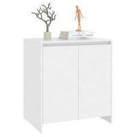 vidaXL Sideboard Wei&szlig; 70x41x75 cm Holzwerkstoff