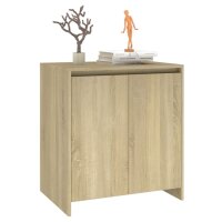 vidaXL Sideboard Sonoma-Eiche 70x41x75 cm Holzwerkstoff