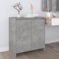 vidaXL Sideboard Betongrau 70x41x75 cm Holzwerkstoff