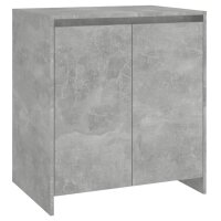 vidaXL Sideboard Betongrau 70x41x75 cm Holzwerkstoff