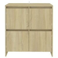 vidaXL Sideboard Sonoma-Eiche 70x41x75 cm Holzwerkstoff