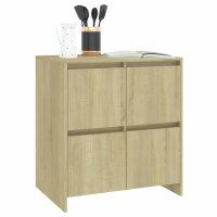 vidaXL Sideboard Sonoma-Eiche 70x41x75 cm Holzwerkstoff