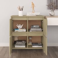 vidaXL Sideboard Sonoma-Eiche 70x41x75 cm Holzwerkstoff