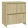 vidaXL Sideboard Sonoma-Eiche 70x41x75 cm Holzwerkstoff