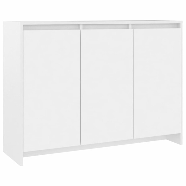 vidaXL Sideboard Wei&szlig; 102x33x75 cm Holzwerkstoff