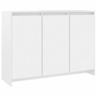 vidaXL Sideboard Weiß 102x33x75 cm Holzwerkstoff