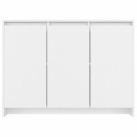 vidaXL Sideboard Wei&szlig; 102x33x75 cm Holzwerkstoff