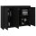 vidaXL Sideboard Schwarz 102x33x75 cm Holzwerkstoff