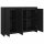 vidaXL Sideboard Schwarz 102x33x75 cm Holzwerkstoff