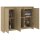 vidaXL Sideboard Sonoma-Eiche 102x33x75 cm Holzwerkstoff