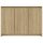 vidaXL Sideboard Sonoma-Eiche 102x33x75 cm Holzwerkstoff