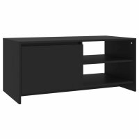 vidaXL Couchtisch Schwarz 102x50x45 cm Holzwerkstoff