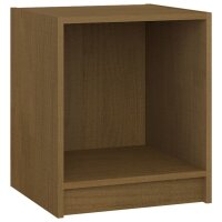 vidaXL Nachttisch Honigbraun 35,5x33,5x41,5 cm Massivholz...