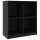 vidaXL Sideboard Schwarz 70x33x76 cm Massivholz Kiefer