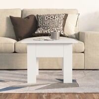 vidaXL Couchtisch Wei&szlig; 55x55x42 cm Holzwerkstoff