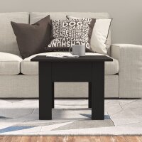 vidaXL Couchtisch Schwarz 55x55x42 cm Holzwerkstoff