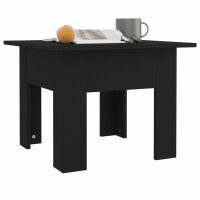 vidaXL Couchtisch Schwarz 55x55x42 cm Holzwerkstoff