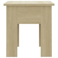 vidaXL Couchtisch Sonoma-Eiche 40x40x42 cm Holzwerkstoff