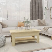 vidaXL Couchtisch Sonoma-Eiche 102x55x42 cm Holzwerkstoff