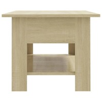 vidaXL Couchtisch Sonoma-Eiche 102x55x42 cm Holzwerkstoff