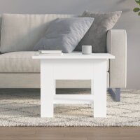 vidaXL Couchtisch Wei&szlig; 55x55x42 cm Holzwerkstoff